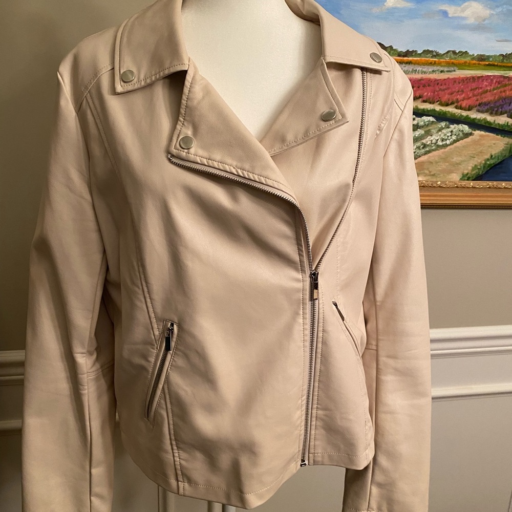Saks Fifth Avenue leather jacket